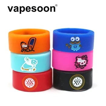 

22*10*2 Muti-Design Silicone Rubber Vape Ring Rubber Anti Slip Band for Mechanical Mod RBA RDA Vaporizer Tank
