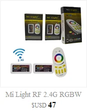 Wi-Fi RGB/RGBW светодиодный Управление Лер мини DC12V с РФ 21Key/IR 24Key удаленного Управление для RGB/ RGBW/RGBWW Светодиодные ленты огни