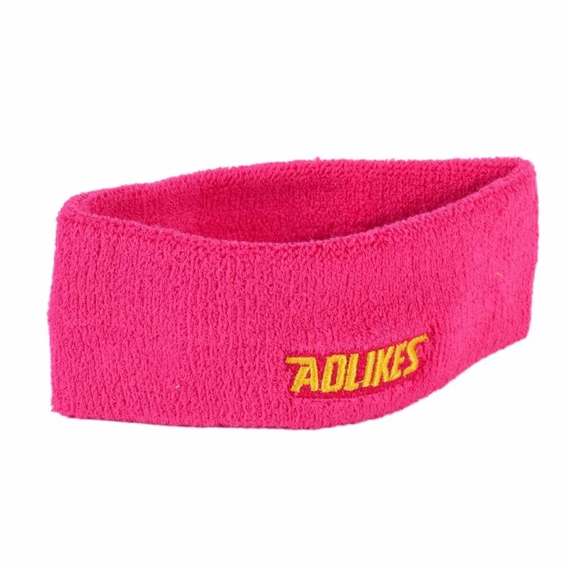 Горячая AOLIKES Высококачественная хлопковая повязка от пота для мужчин Sweatband wo мужские головные повязки для йоги головы Налобные повязки Спортивная безопасность