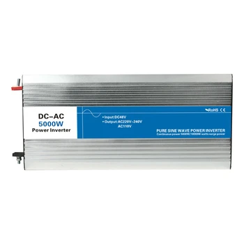 

5000W pure sine wave inverter DC 12V/24V/48V to AC 110V/220V tronic power inverter circuits off-grid tie off cheap 12 24 48 V