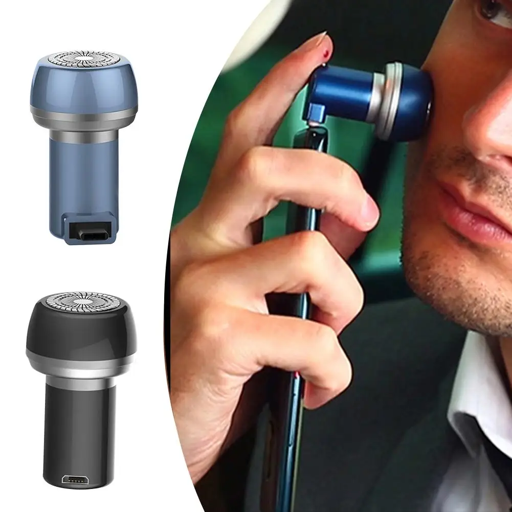 

Travel Razor Mini Smartphone Shaving For Android IPhone Cell Phone Outdoor Portable Micro-USB Electric Shavers Beard Trimmer