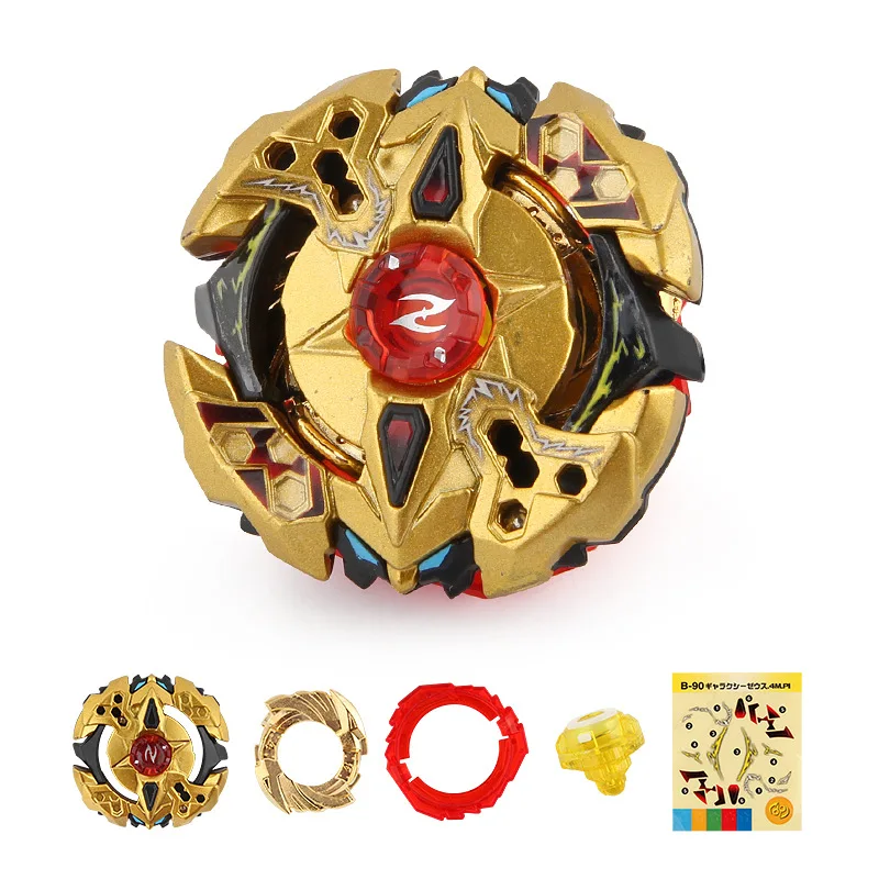 Oro estilo Beyblades de fusión metálica Beyblades de caja de almacenamiento superior Kai Watch Land bey blade lanzador Bayblade juguetes para niños niño - 5