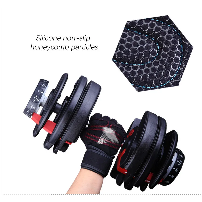 Sports Gloves Sports Weight Lifting Non-slip Gloves Body Building Training Fitness Fiting Cycling Sports Gloves Sports Weight Lifting Non-slip Gloves Body Building Training Fitness Fiting Cycling