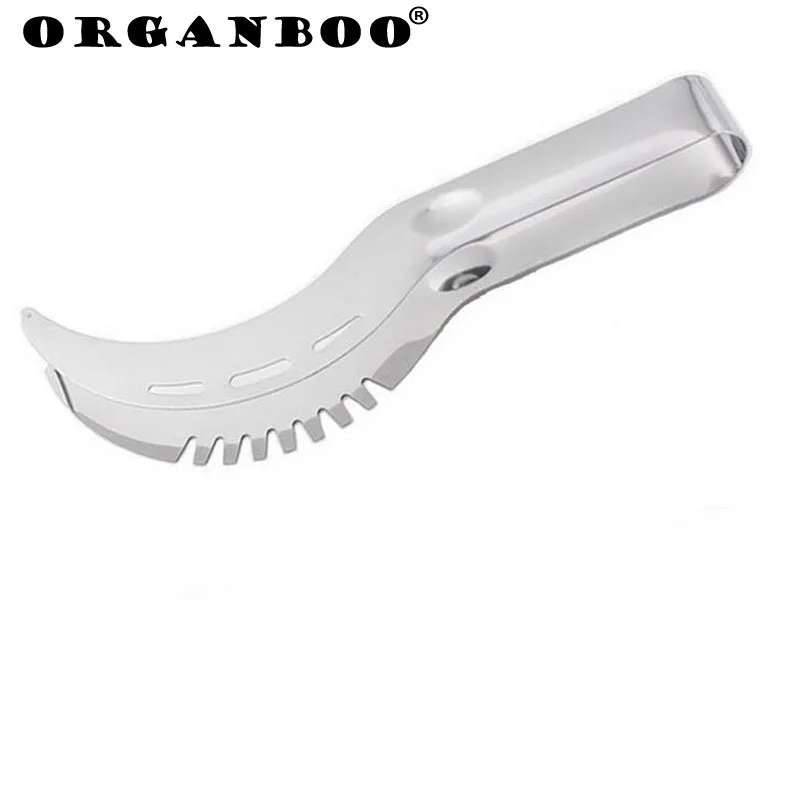 ORGANBOO 1 шт. арбуз слайсер Кухонные гаджеты из нержавеющей стали Дыня умный резак