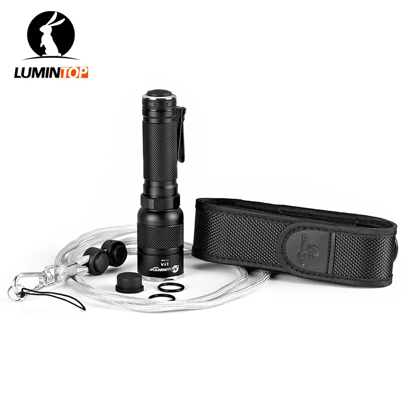LUMINTOP военный тактический фонарик L1A Cree XP G R5 светодио дный Max 130 люмен фонарик|tactical