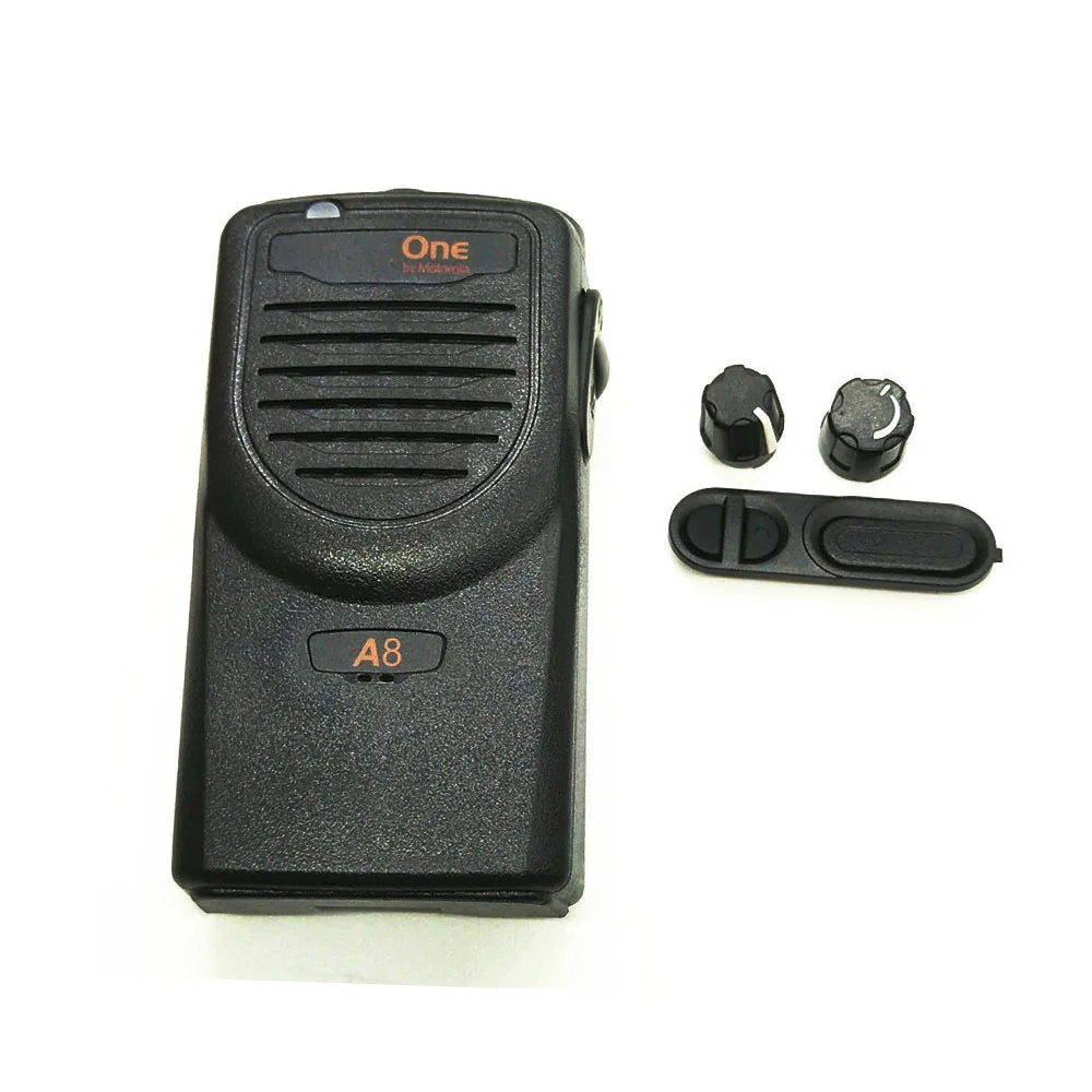 XQF Корпус Чехол передняя крышка В виде ракушки поверхности + ручка для Motorola A8 двухстороннее Радио