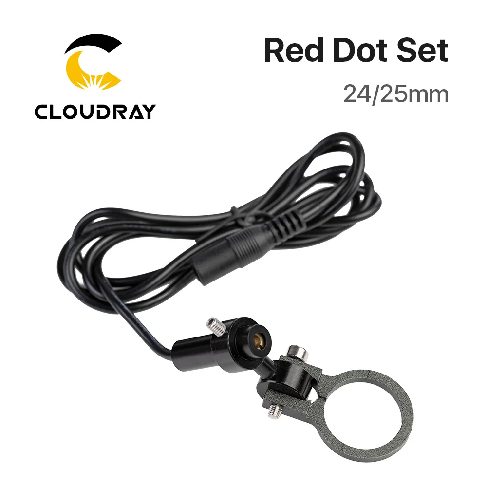 Cloudray диод модуль Red Dot комплект позиционирования DC 5 V для DIY Co2 лазерной гравировки режущая головка