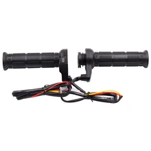 1 компл. 22 мм мотоциклетные Рули с электрическим подогревом Литые ручки ATV грелки мотоцикл нагревательная ручка с подогревом ручки