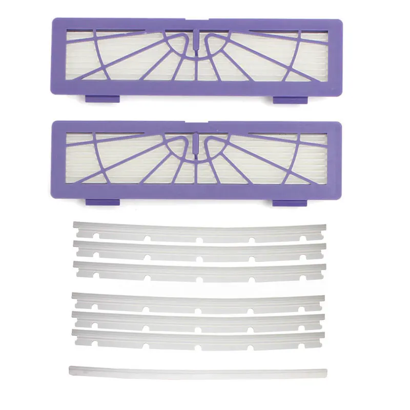 

9 Pieces Filters Blade Squeegee Pack for Neato BotVac 70e 75 80 85 Replacement Robotic beater brush
