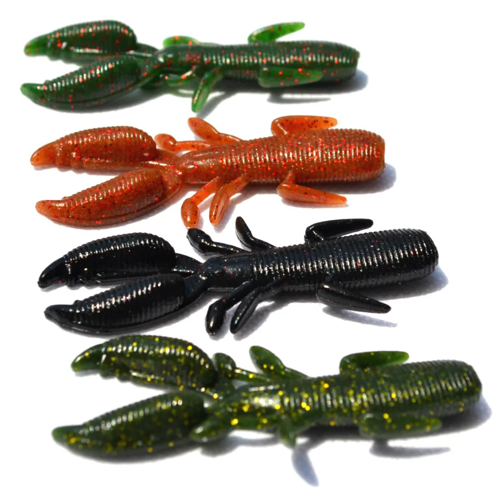 Buy Fishing Lures Soft Bait Worm Grub Texas Rig Soft