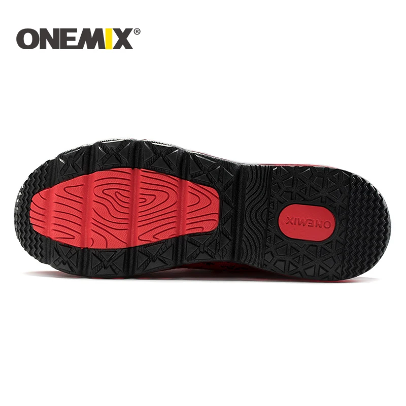 Onemix мужские кроссовки для бега амортизирующая подушка уличных пробежек