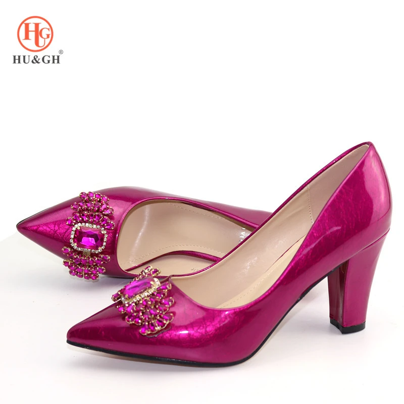fuchsia sandals wedding