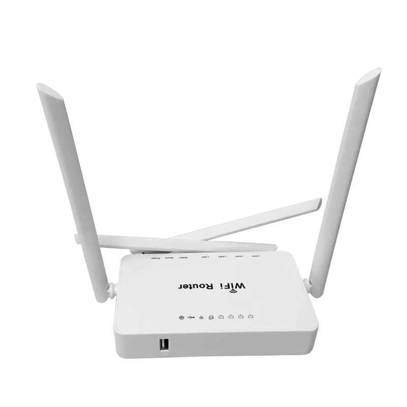 Мощный wi-fi роутер pppoe сетка wifi 4 порта wlan для keenetic 4g usb модем openvpn-маршрутизатор 802,11g/b/n 64 Мб беспроводной повторитель