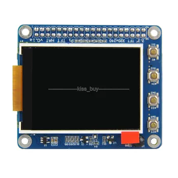 

Raspberry Pi 2 3 3B/2B/B+ 2.2"TFT Screen LCD Display HAT with Buttons IR Sensor