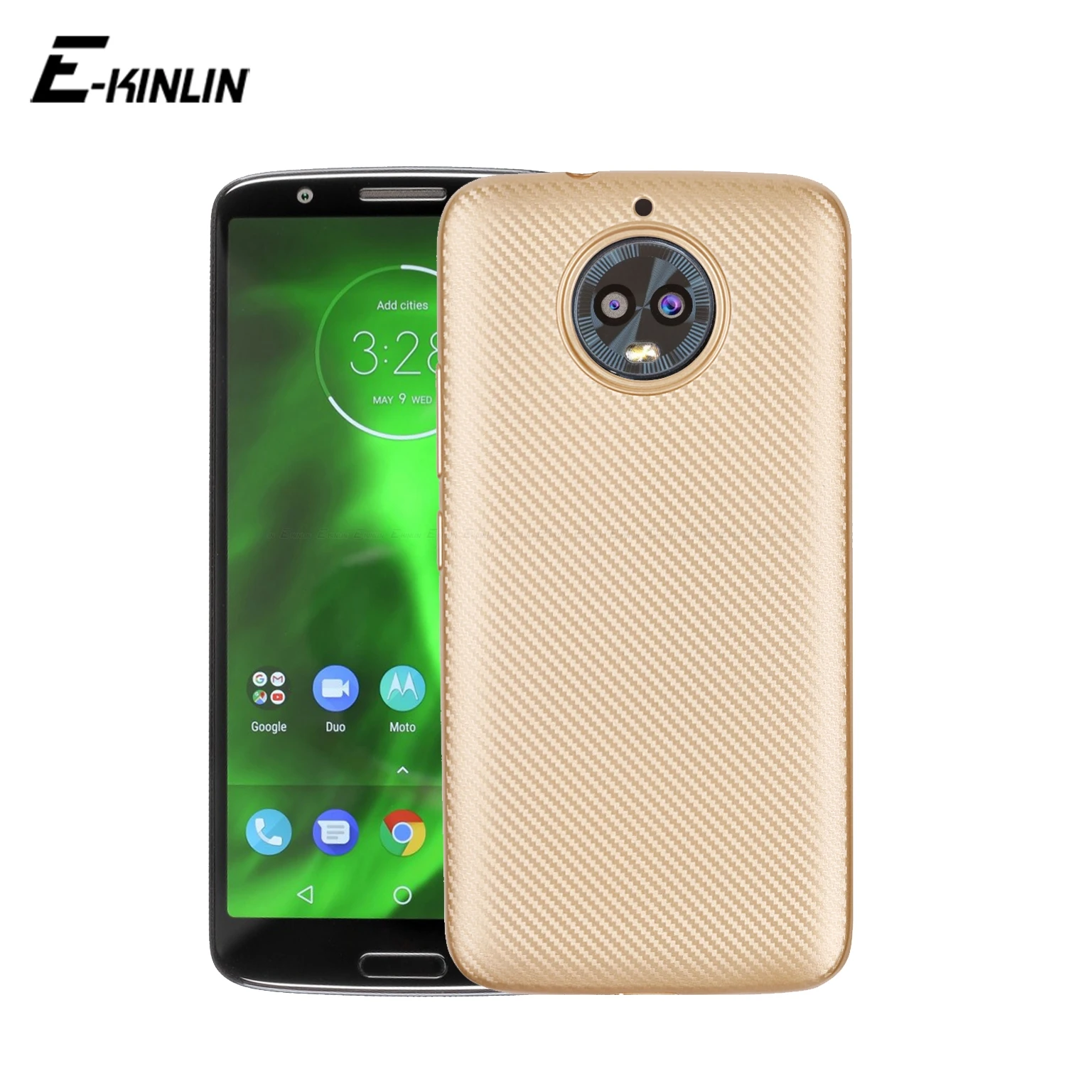 

Fashion Ultra Slim Carbon Fiber Skin Soft TPU Case For Motorola Moto C G4 G5 G5S G6 E5 Plus Z2 Play Phone Protective Back Cover