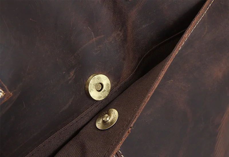 Nesitu Винтаж Для мужчин портфель Пояса из натуральной кожи Портфели сумки через плечо офисные 14 ''ноутбук Для мужчин кожа сумка # m1011