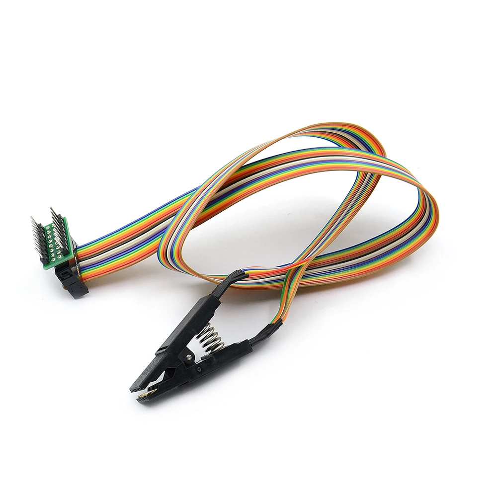 SOIC8 IC Зажим для вспышки Soic8 sop8 ic тестовый зажим SOP8 адаптер гнездо TL866CS TL866A TL866II EZP2019