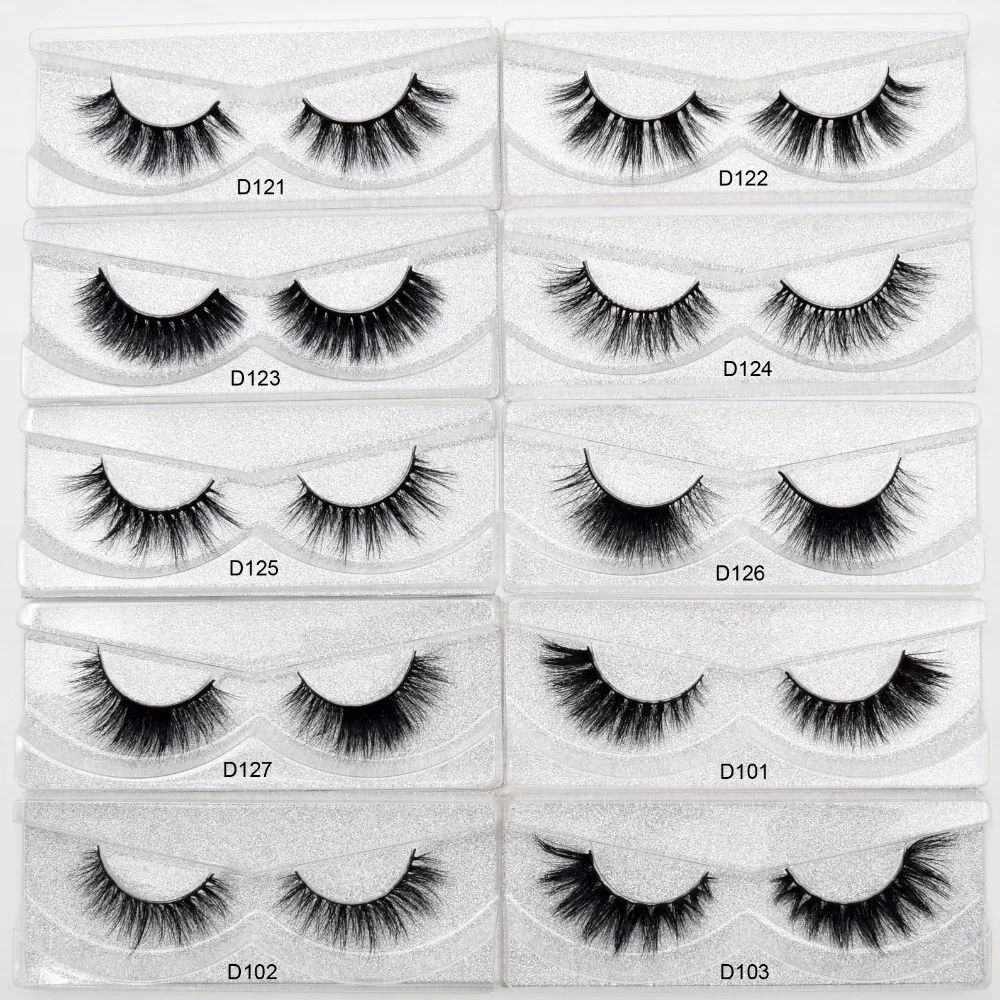 

Mink Lashes 3D False Eyelashes Makeup High Volume Handmade Full Strip Lashes Cross Thick Mink Eyelashes eyelash