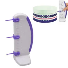 Формы для помадки инструменты для украшения торта пластиковая линейка декоратор границы Инструменты для выпечки разметочный инструмент для торта декор для тортов& s