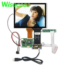Hight qulity 8'' inch lcd for car dvd projection AT080TN52 v.1 LCD screen 800x600 capacitive touch panel HDMI ttl 50pin board