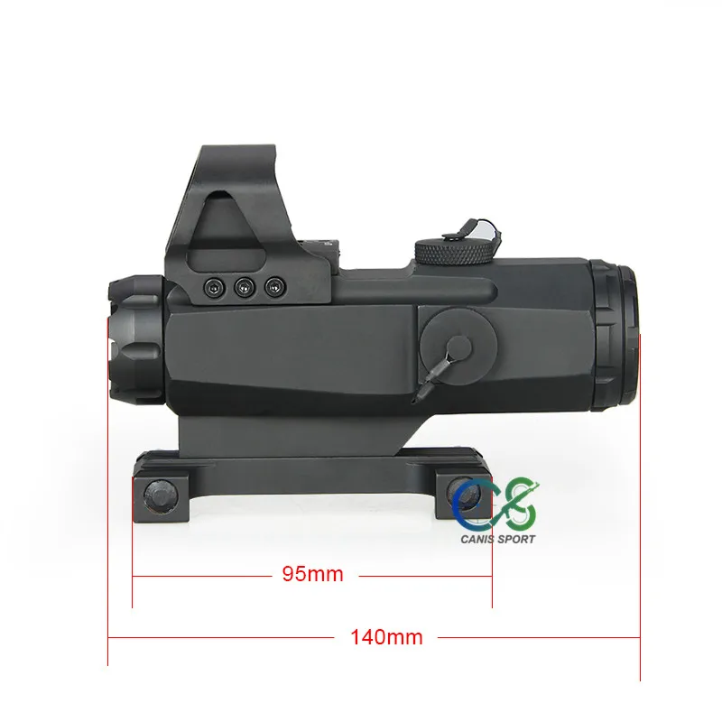 PPT HAMR Scope 4x24mm Rifle Scope Magnifier Riflescope Night Hunting Scopes Sniper Rifle Scope Air Gun Optic Scope gs1-0403