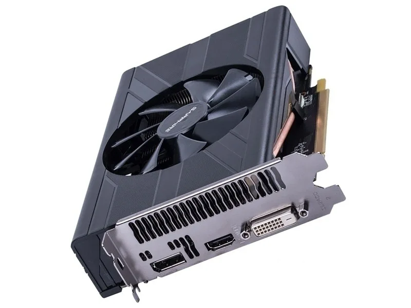 Hot Product  Used.Sapphire RX470D 4G D5 DDR5 PCI Express 3.0 computer ITX graphics card HDMI DP DVI