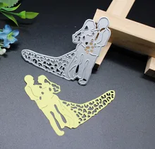 

Couple Love Metal Cutting Dies Wedding&Bride Hollow Stencil For DIY Scrapbooking Photo Album Embossing Paper Cards Decor Crafts