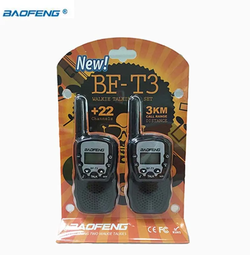 Мини рация Baofeng детская с УВЧ 462 5625 467 7250 МГц 22 канала до 3 км|walkie talkie kids|talkie kidsnew baofeng |