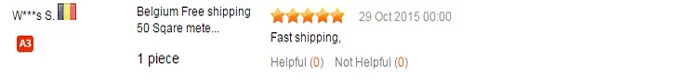 Positive Feedback From Belgium