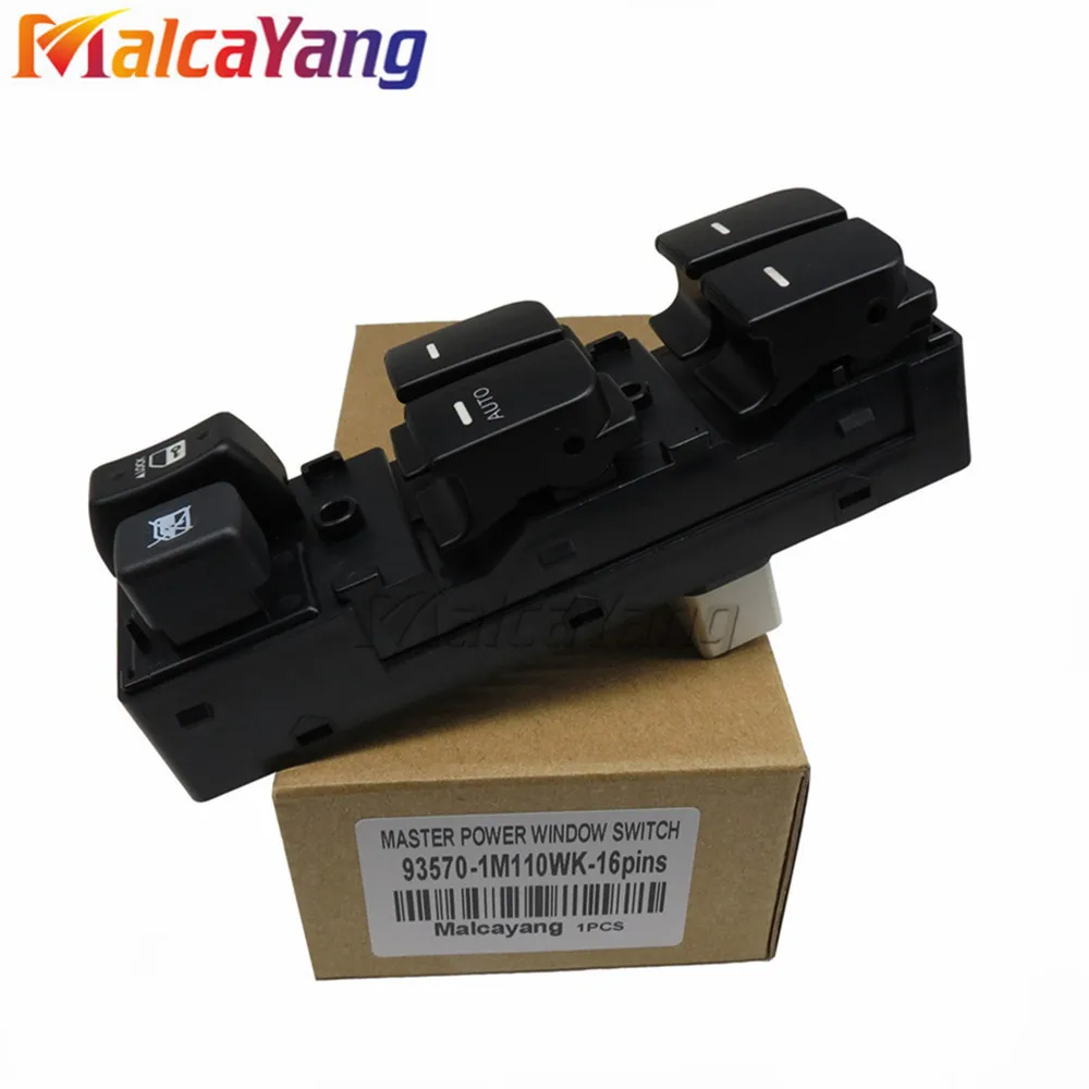 

16pins Power Window Main Switch Left For KIA Cerato Forte (Koup) 2010-2013 93570-1M110WK