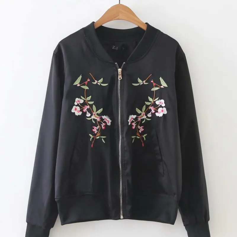 

ZI45-8024 New embroidered jacket jacket for Europeans and Americans