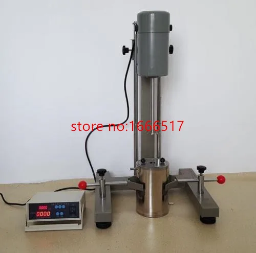 FS 400D Lab цифровой дисплей Высокоскоростной Диспергатор гомогенизатор миксер 400 Вт