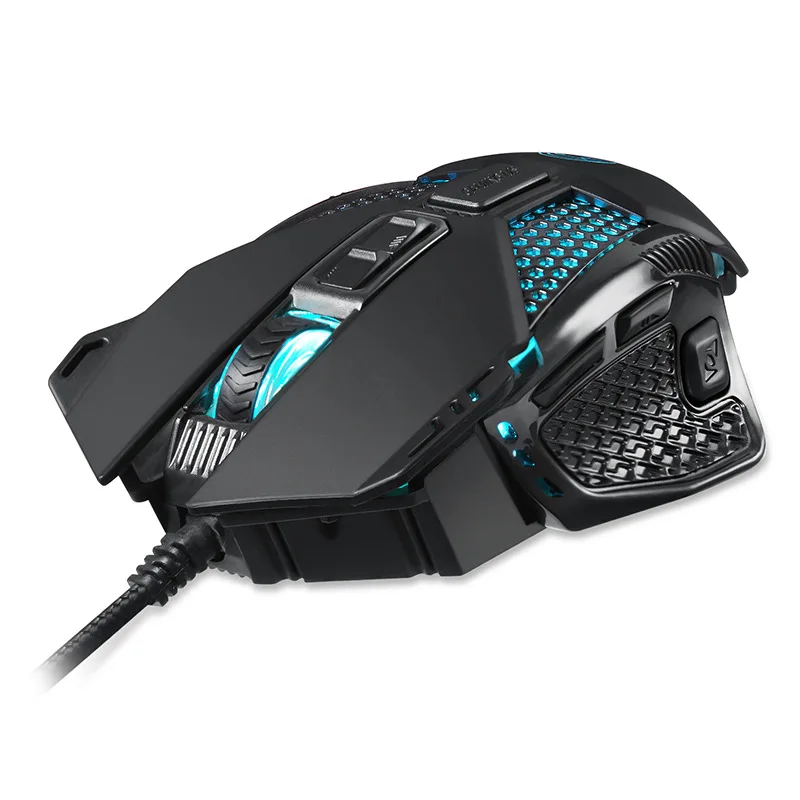 

E700 Multi-function Breathing Lamp Electronic Sports Gaming Mouse Office DPI Adjustment Software setting Mouse MAC Eat Chicken