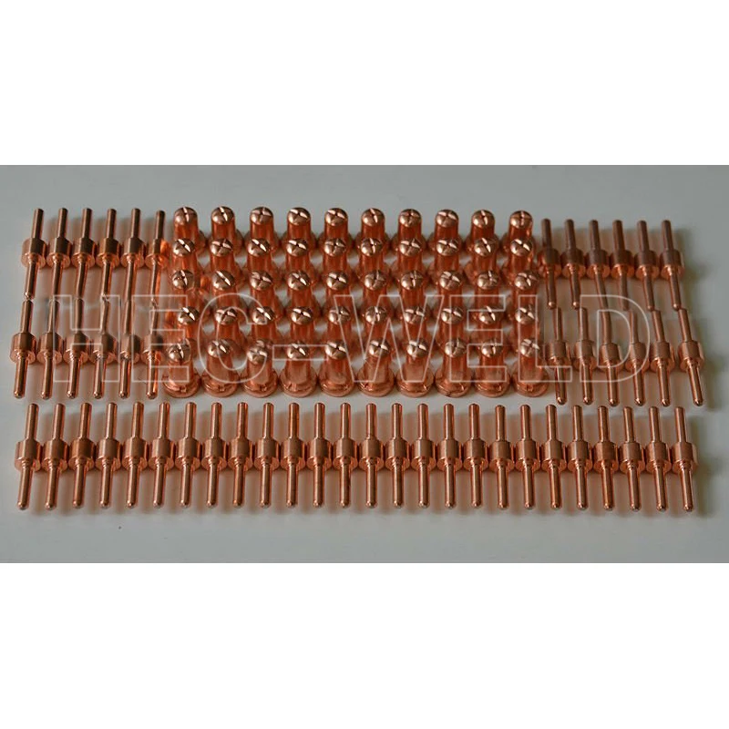 

PT-31 LG-40 Plasma Cutter Cutting Consumables KIT Extended Plasma Nozzles TIPS Fit Cut-40 50D CT-312