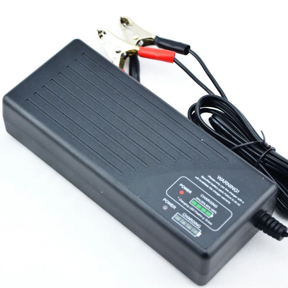 12V 5A LiFePO4 car charger for 12.8V LiFePO4 battery, 4S LiFePO4 battery charger, car battery