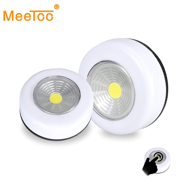 Cob Led Cordless Stick Tap Wardrobe Touch Light Lamp 3w Battery Cob Led Cordless Stick Tap Wardrobe Touch Light Lamp 3w Battery Ed Kitchen Cabinet Closet Push Home On Blub