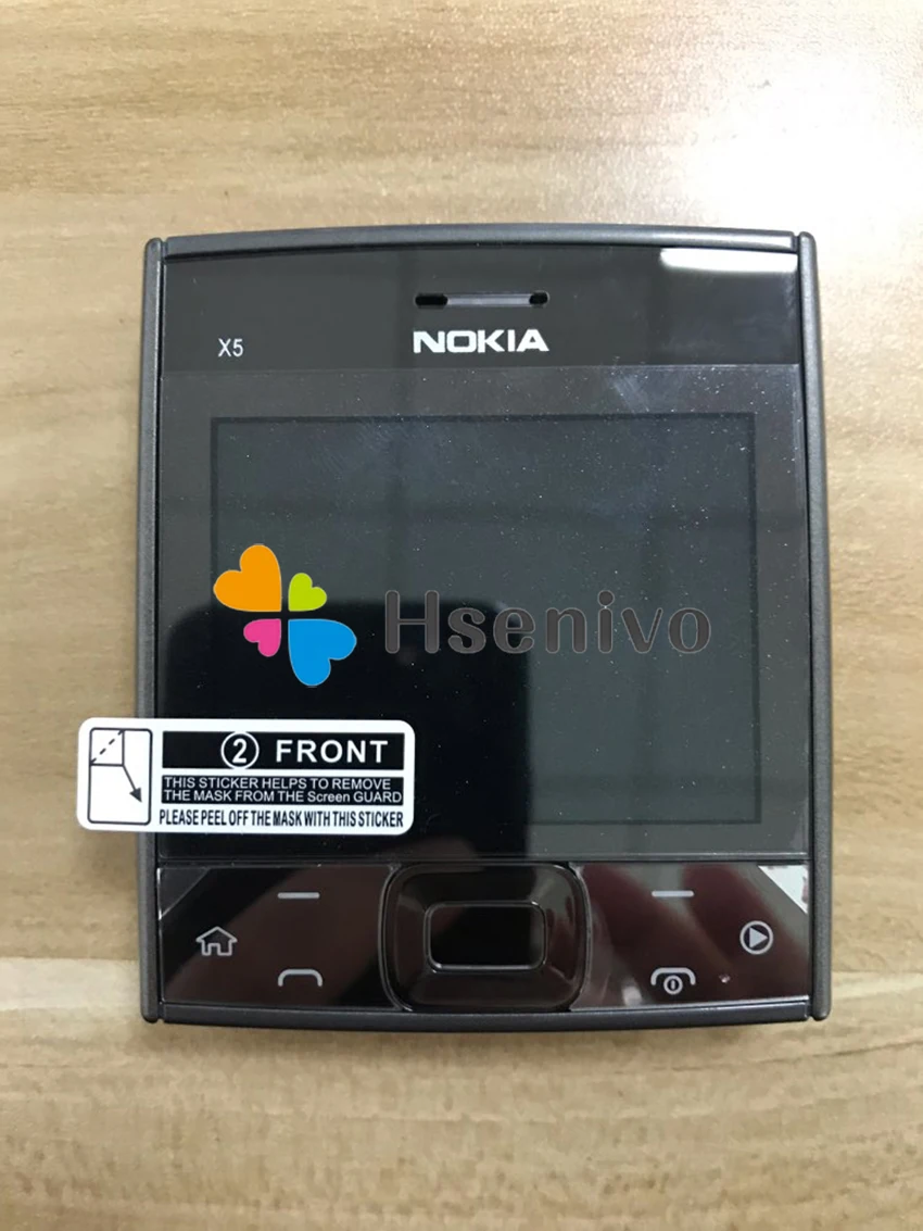 Разблокированный слайдер Nokia X5-00 мобильный телефон GSM 900/1800 двухдиапазонный б/у условия восстановленные