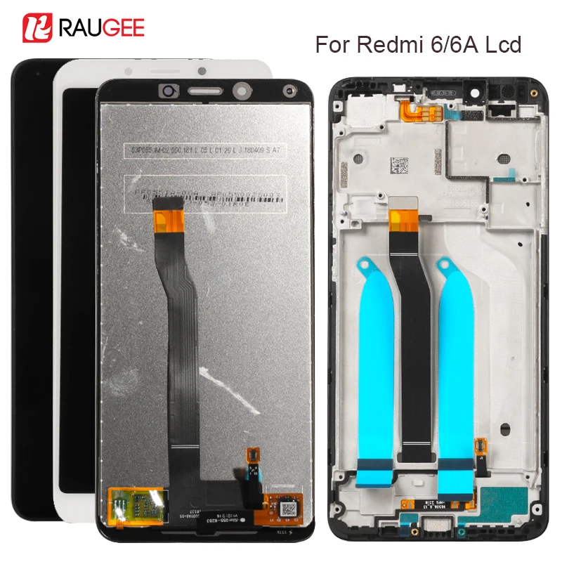 Дешево Дисплей для Redmi 6 6A, ЖК дисплей с сенсорным экраном, дигитайзер в сборе, замена для Xiaomi Redmi 6 A, дисплей, экран телефона 5,45