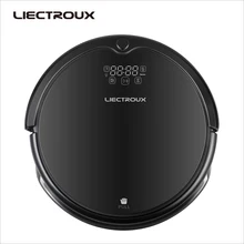 LIECTROUX Q7000 Automatic Vacuum Cleaner,Gyroscope Navigation,Zigzag Planned,Virtual Blocker,UV Lamp,Wet Mopping,Lithium Battery