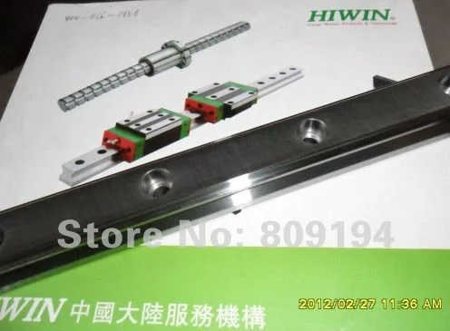 

750mm linear guide rail HGR25 HIWIN from Taiwan