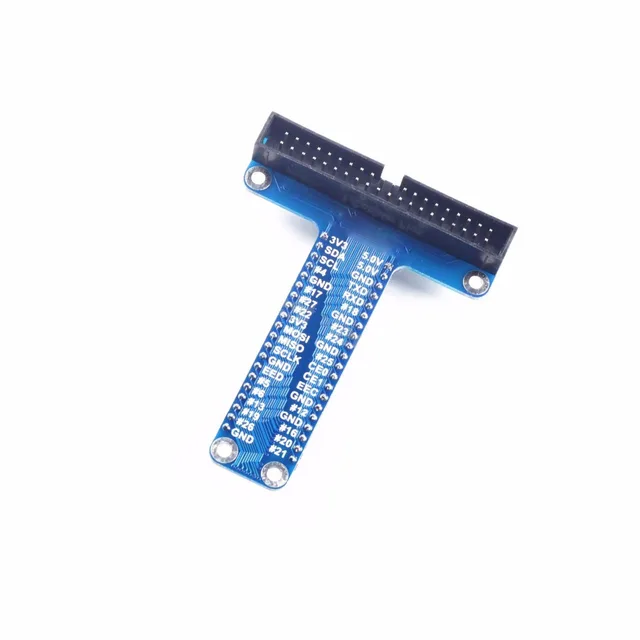 Best Offers 1PCS 40pin T Type GPIO Extension Board for Raspberry Pi 3 / B+ / 2 Model B Best Offers 1PCS 40pin T Type GPIO Extension Board for Raspberry Pi 3 / B+ / 2 Model B