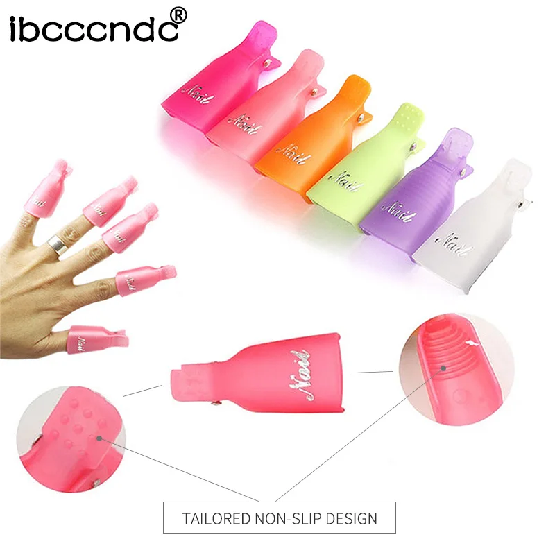 Buy Ibcccndc 10pcs/set Nail Clips Gel Polish Remover