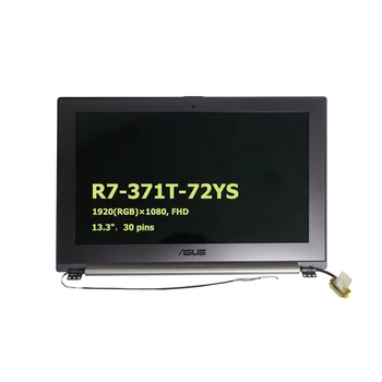 

For R7-371T-72YS 13.3'' LCD LED lcd 1920x1080 touch Screen + frame work Full assembly replacement Display