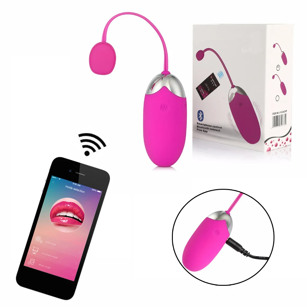 Smartphone App Remote Control Vibrator Egg Bullet Vibrators Sex Vagina Kegel Ball Vibrator Sex Toys for Woman Bluetooth Connect Smartphone App Remote Control Vibrator Egg Bullet Vibrators Sex Vagina Kegel Ball Vibrator Sex Toys for Woman Bluetooth Connect