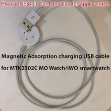 Magnetic Adsorption Charging Cable USB Data Charger Cable for iWO 1st iWO 1 1 Smart Watch