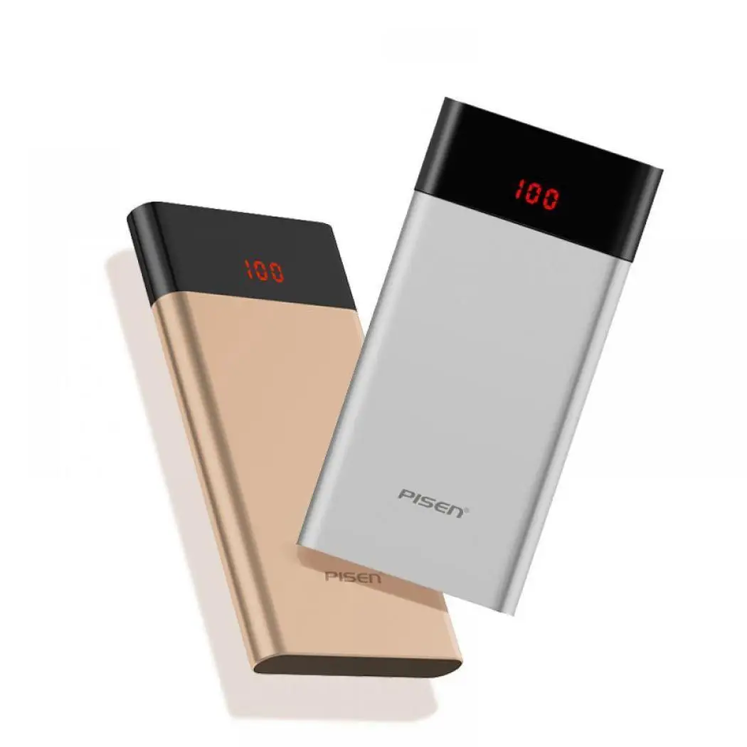 

Portable 10000mAh Power Bank Single USB Micro USB LCD Display Power Bank External Battery Charger Powerbank For iPhone xiaomi