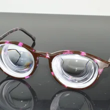 Кларавида цветок женщин высокой близорукости очки-19D