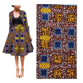 

african ankara fabric New digital printing African ethnic batik cotton garment fabric WAX 279 100% Cotton satin fabric
