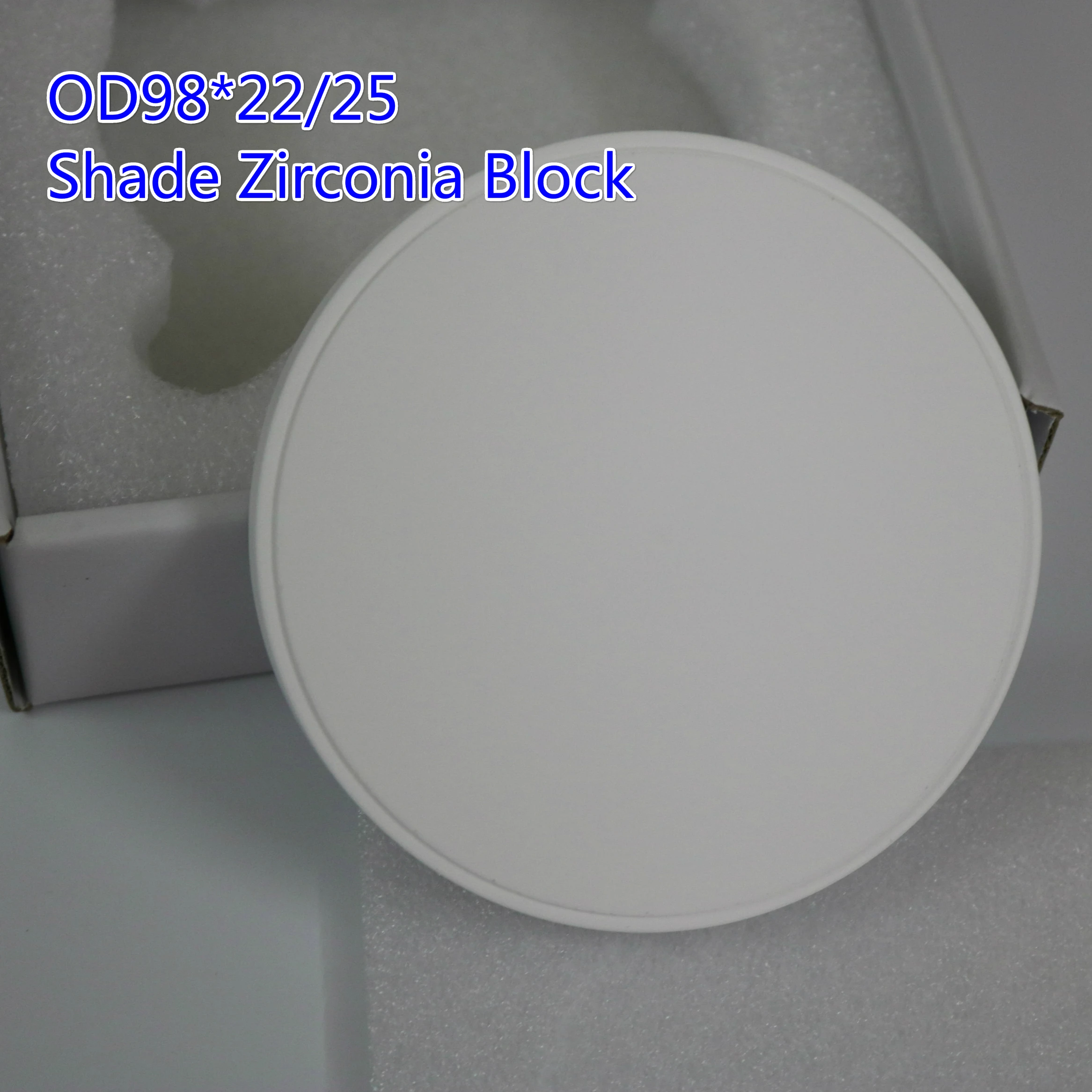 

Dental Shade Zirconia Blocks Zirconium Disk Preshade Zirconia Discs Block CADCAM for Make Porcelain Ceramic Teeth