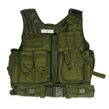 Gameit Камуфляжный военный тактический жилет военный спецназ Wargame Body Molle Armor охотничий жилет CS наружное оборудование для джунглей